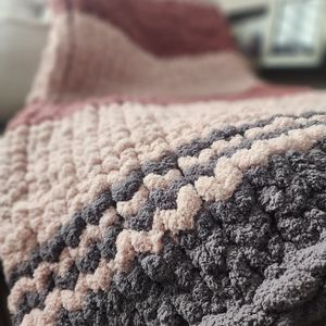 Chunky Handknit Throw